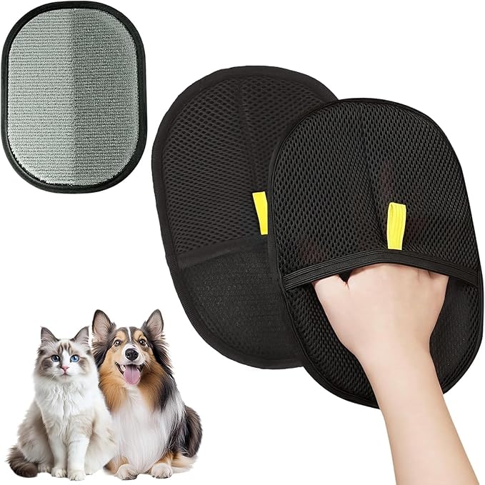 Mochi Kedi/Köpek Tüy Toplayıcı- Çift Taraflı Statik Temizlik Eldiveni